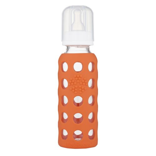 Babyfles BPAvrij - Lifefactory Oranje Groot