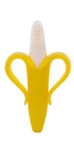 Banana Brush tandenbostel baby veilig bpa