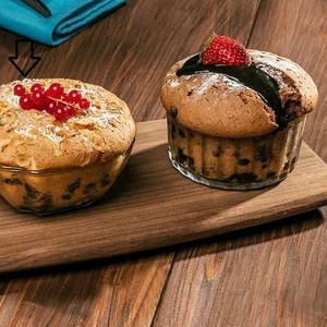 cupcake muffin vorm glas